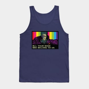 All your base are belong to us Rainbow Tank Top